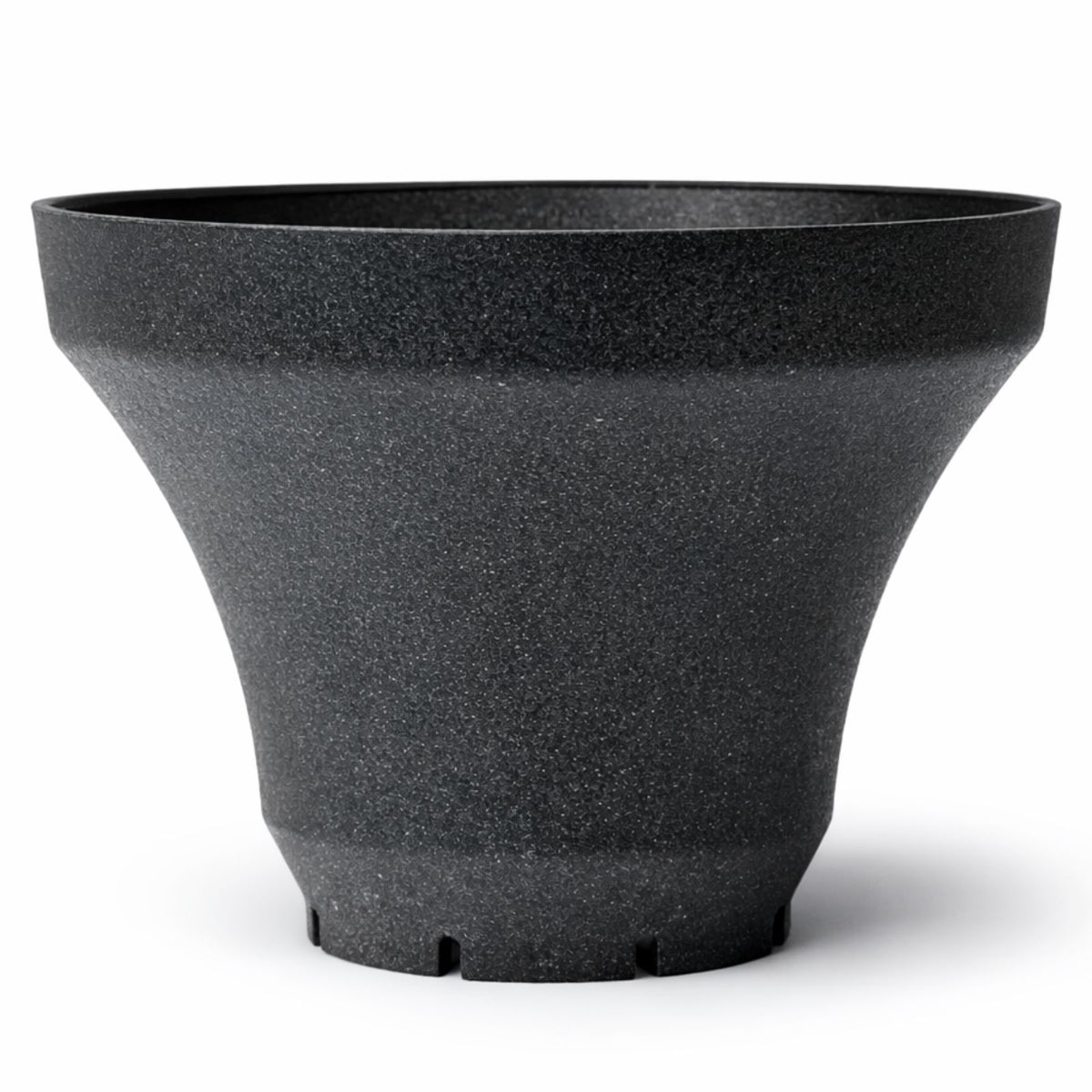 麦わら40％・PP60％製の4.5号ラッパ型スリット鉢「怪獣ポットEco ラッパ4.5」の代表商品画像
