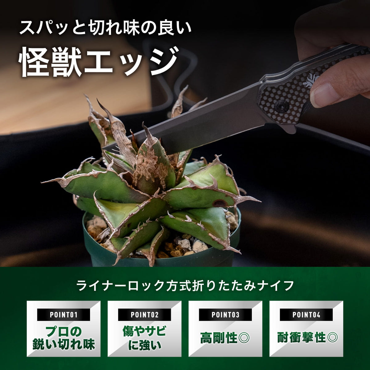 怪獣エッジの特長