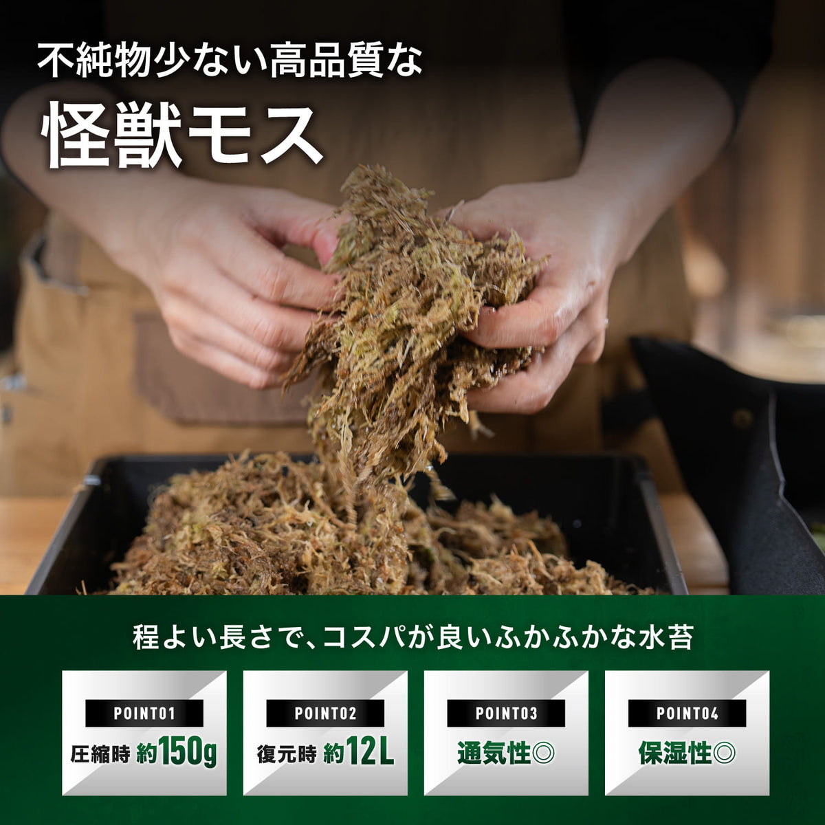 怪獣モスの特長