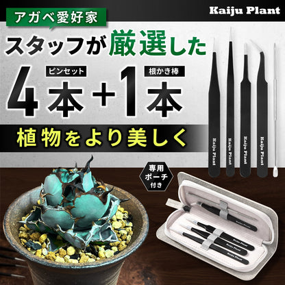 Kaiju Plant ピンセット＆根かき棒セット